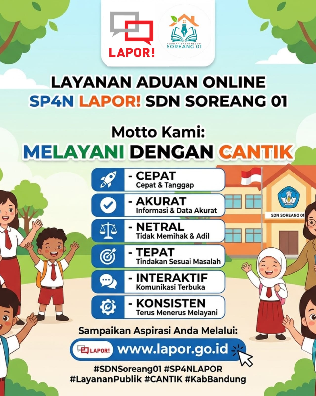 Kanal SP4N LAPOR